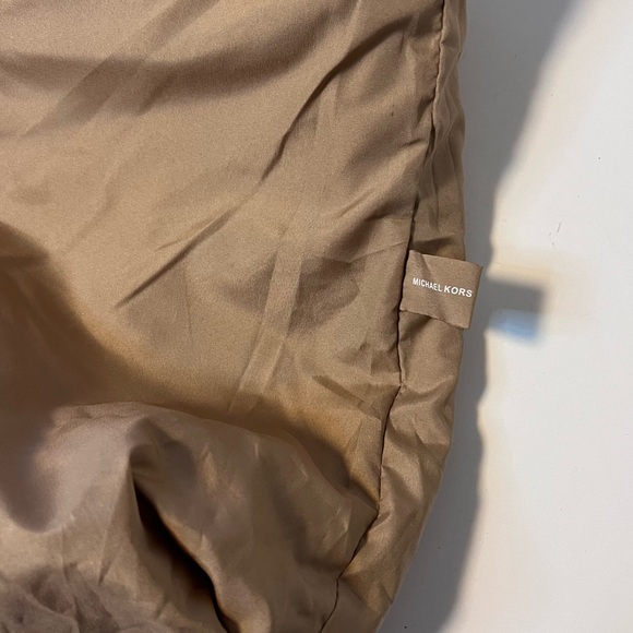 Micheal Kors Gold Shimmer Zebra Animal Print Tote Shoulder bag - Picture 9 of 12